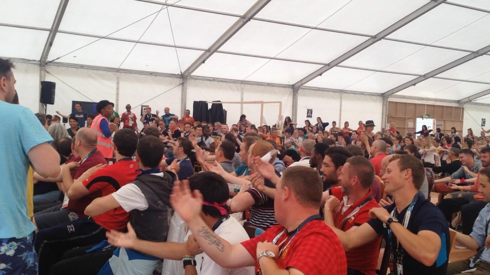 The event workforce at Glasgow 2014